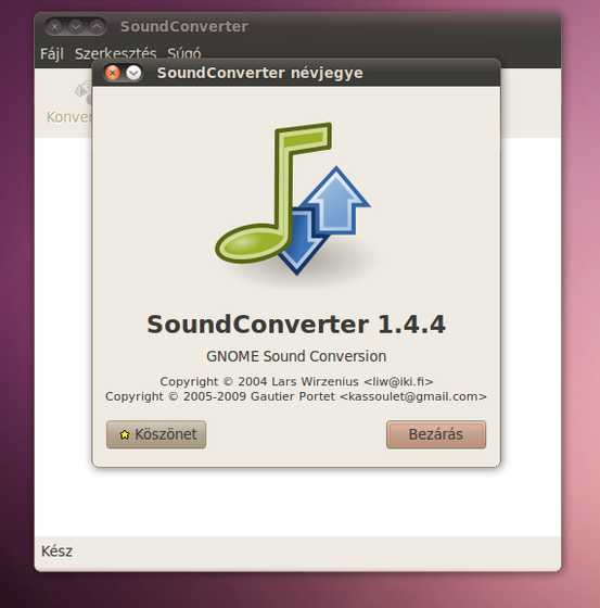 soundconverter package in ubuntu