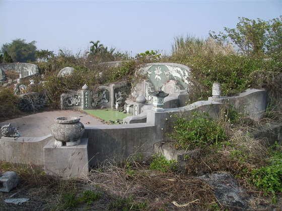 zhaoman: hagyományos temető, Tainan (Taiwan