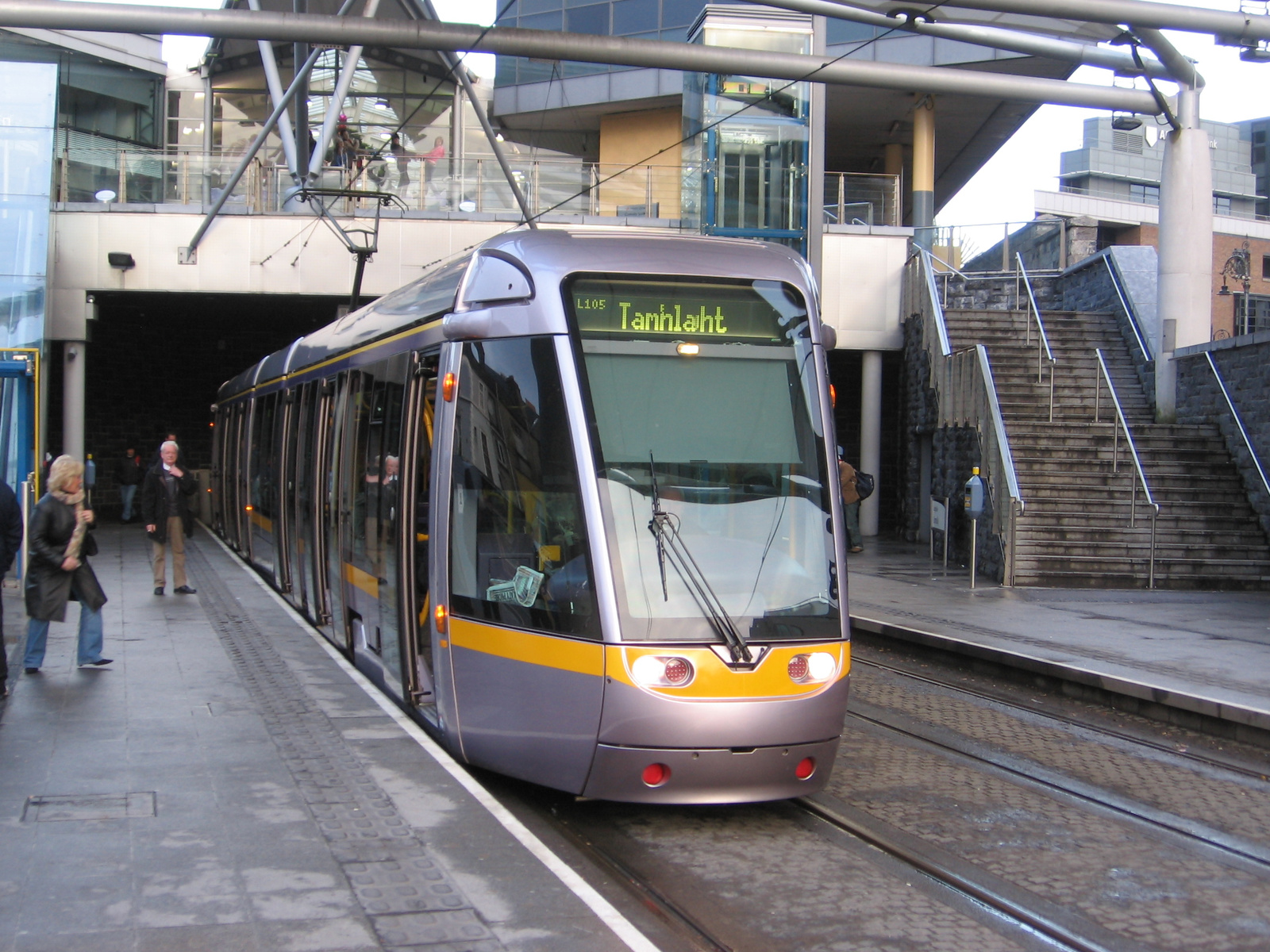 LUAS Red line Connoly Station