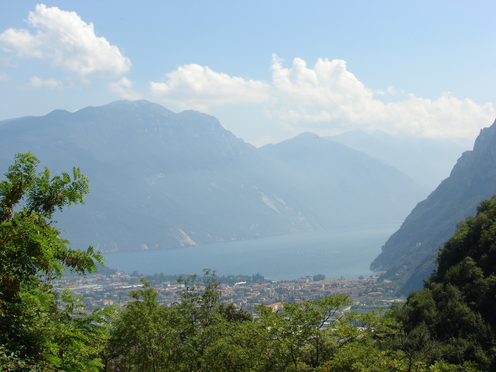 Riva del Garda, madártávlatból.