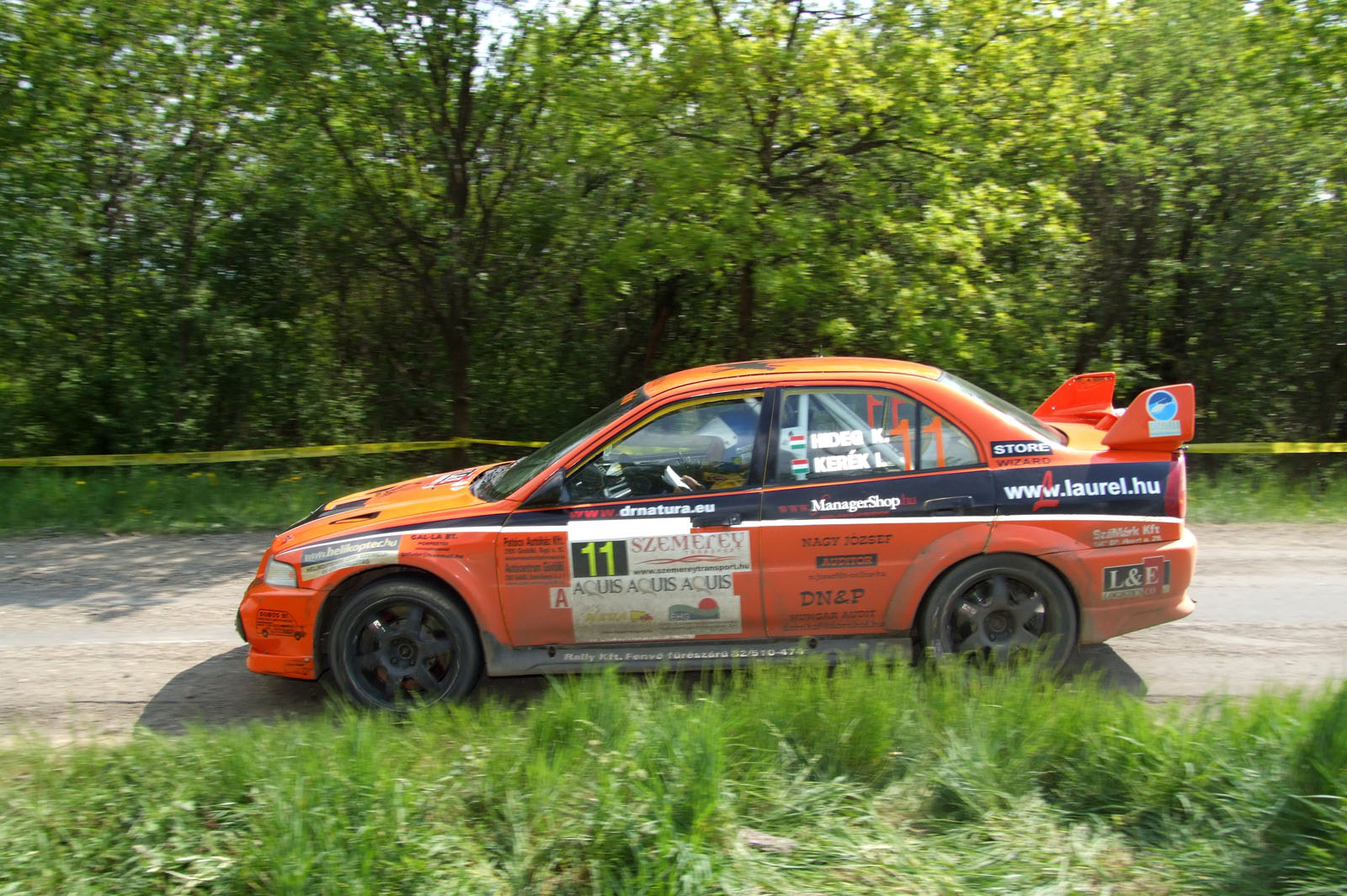 Miskolc Rally 2008 Hideg Krisztián - Kerék István (DSCF2691)