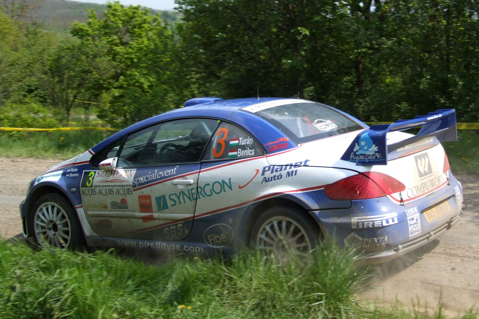 Miskolc Rally 2008 Turán Frigyes - Benics Kálmán (DSCF2687)