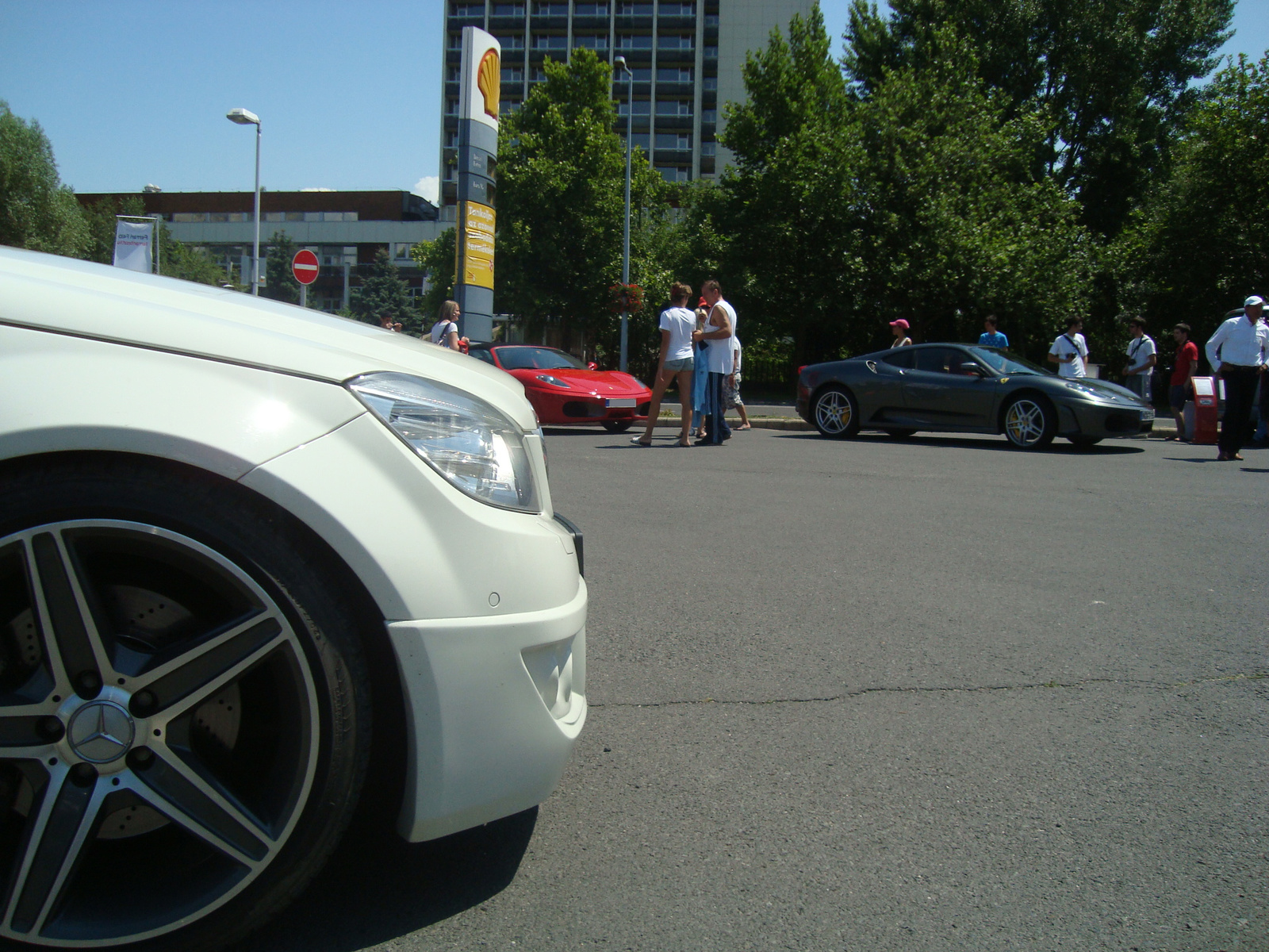 Mercedes-Benz Brabus C-klasse & Ferrari F430 Spider & Coupé