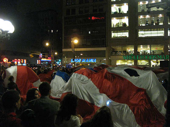 Election Night, Union Sq