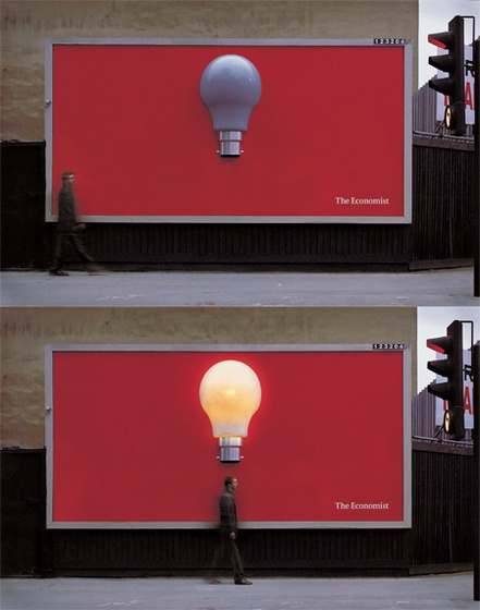 The economist billboard