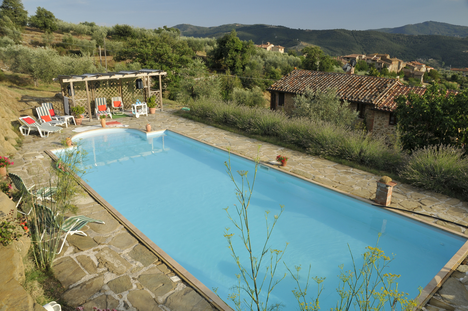 Colle Calzolaro, Casafontana pool