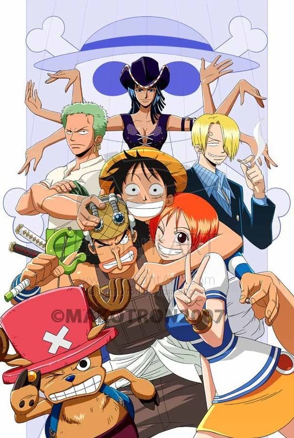 One Piece groupshot by Makotron1