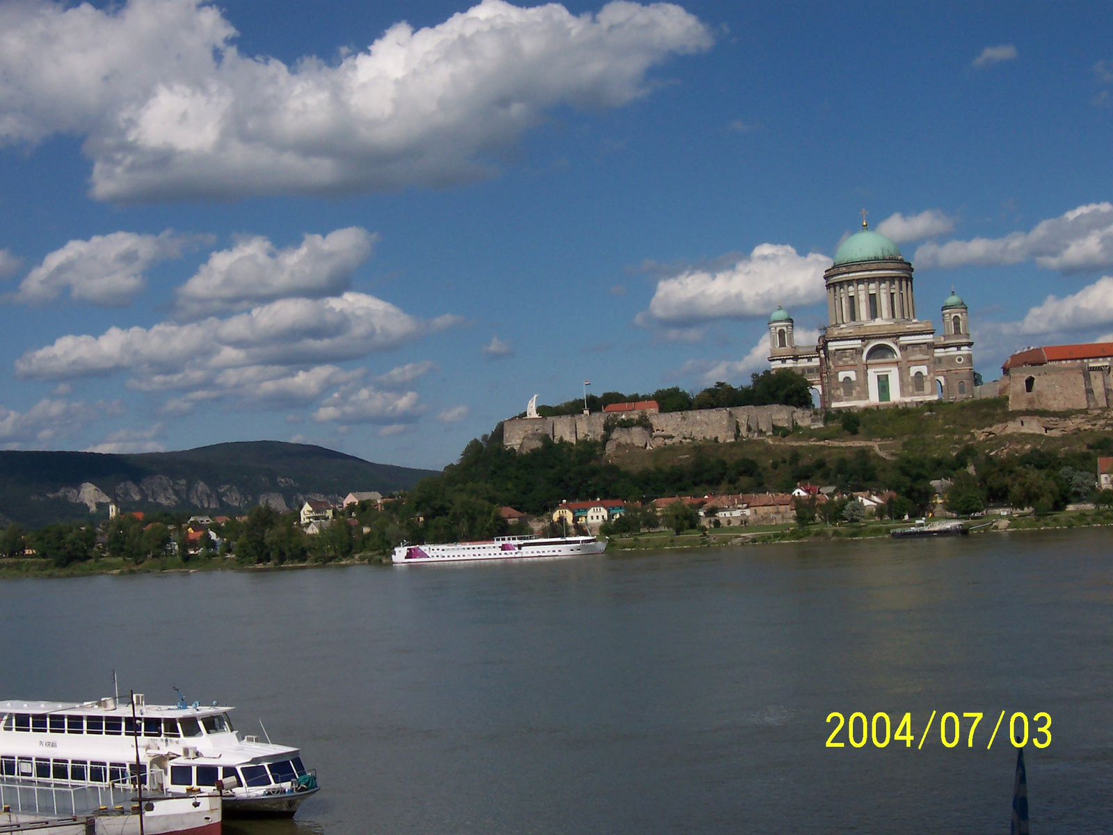 Esztergom Párkányból