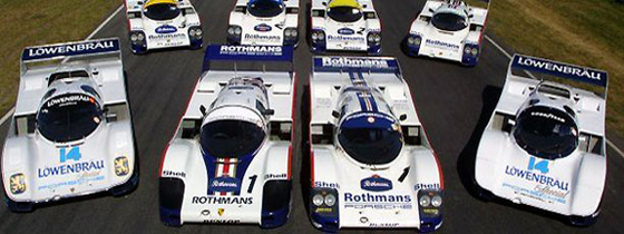Porsche csoportkép