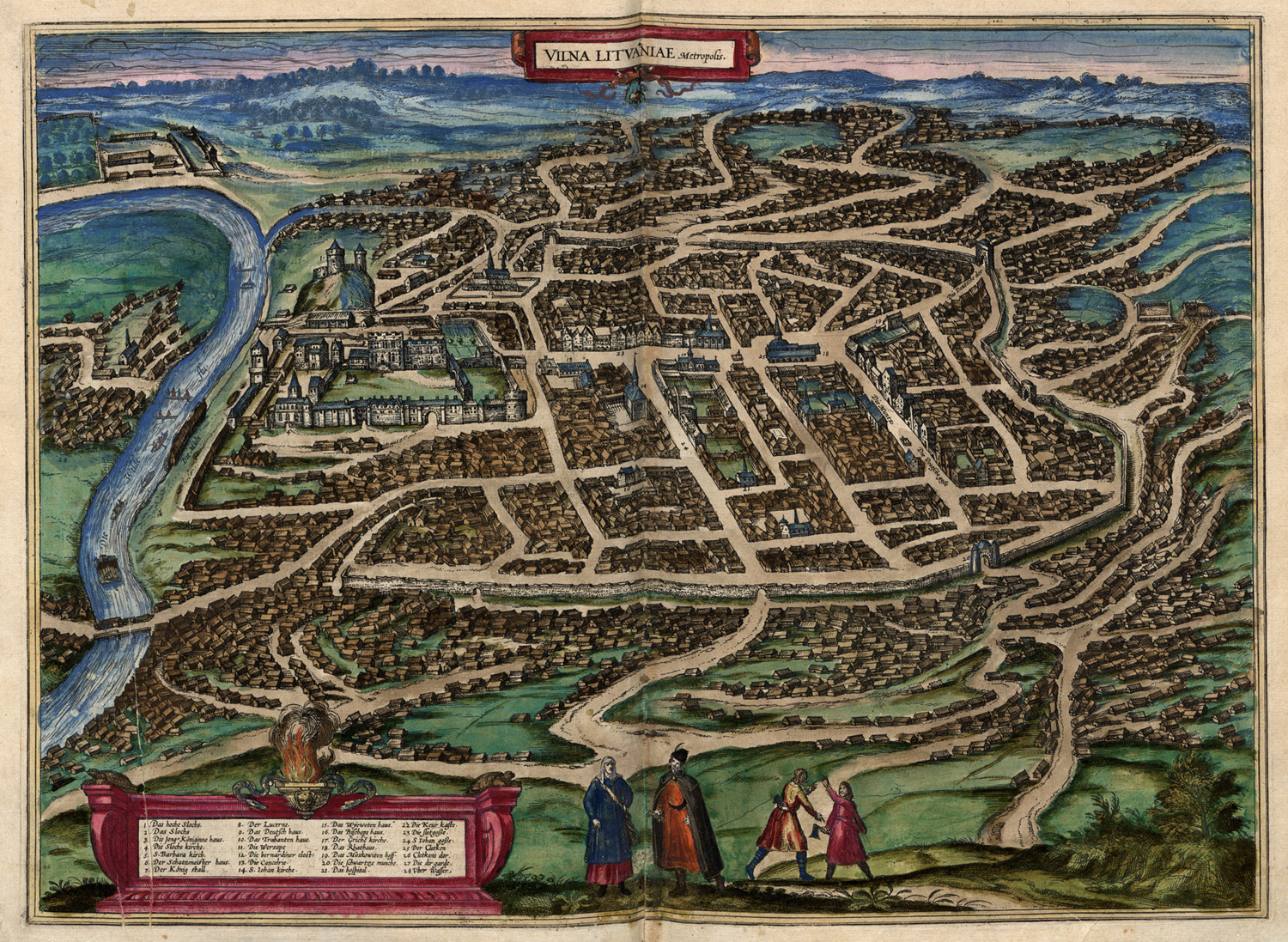 Vilnius (Vilna) a XVI–XVII. század fordulóján