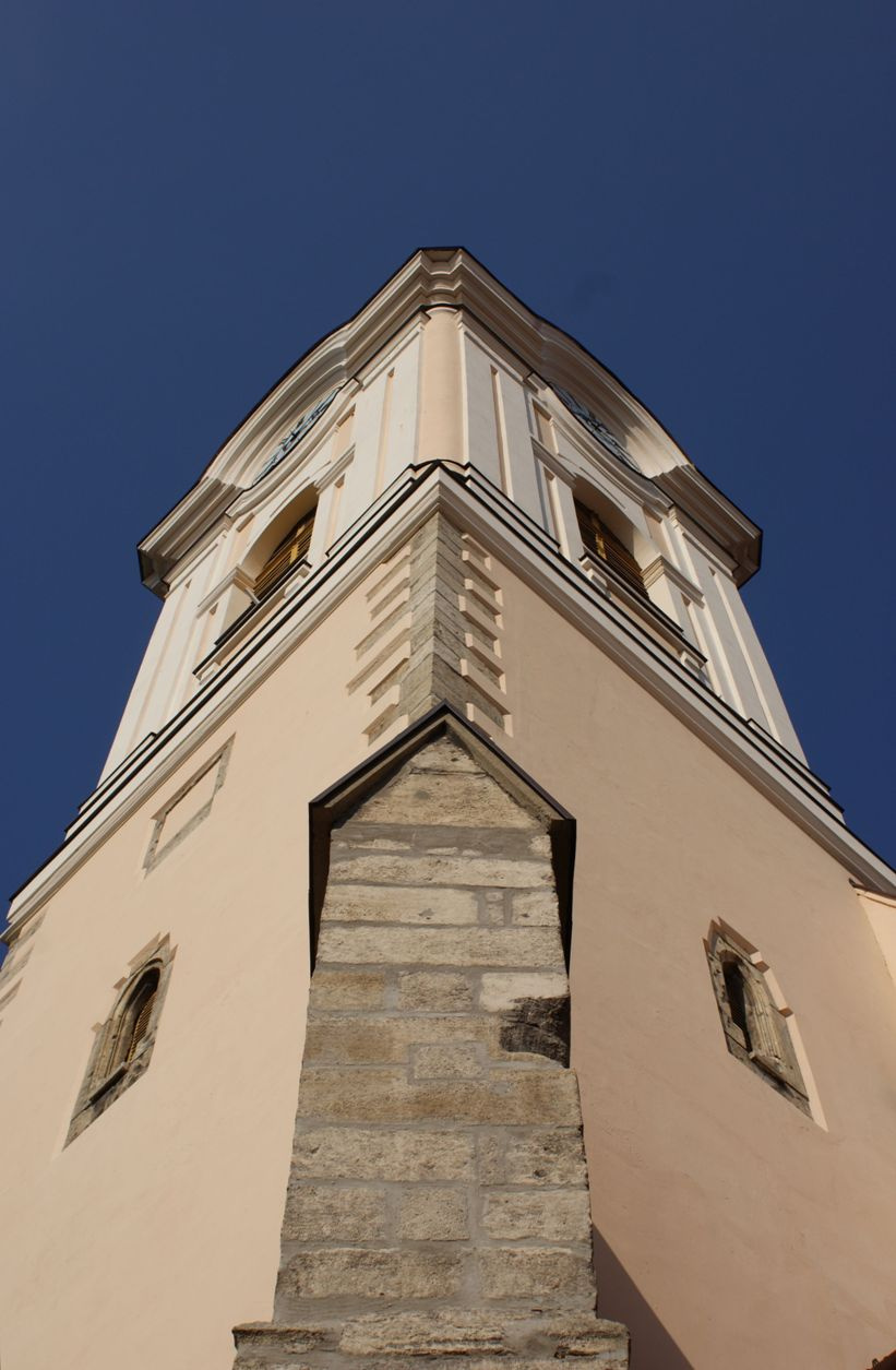 Barátok Temploma - gótikus alap, copf torony