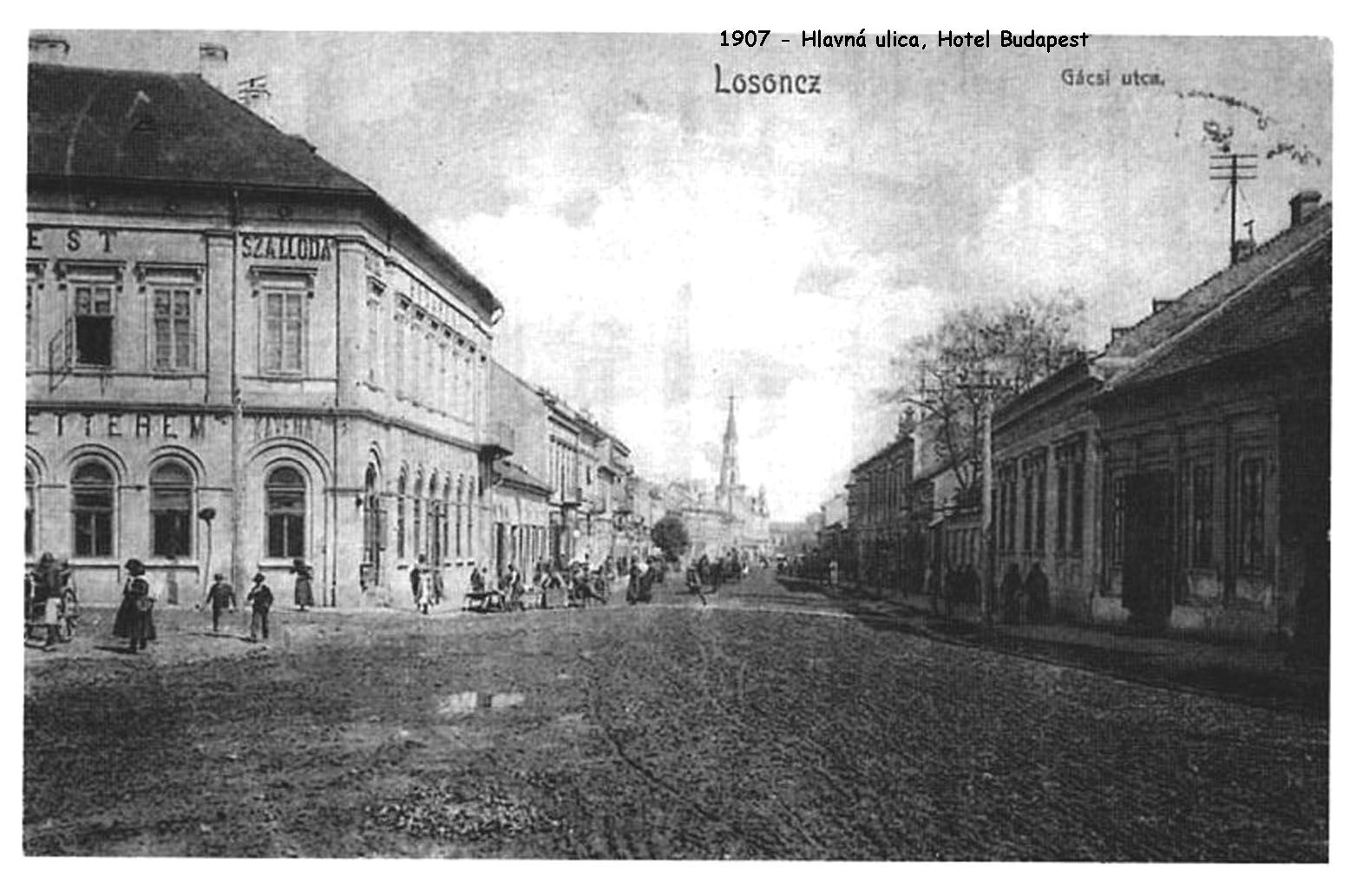 1907 - Hotel Budapest