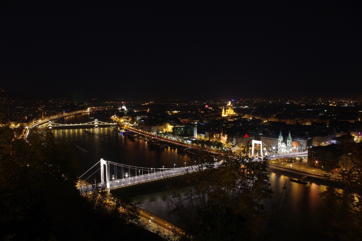 Budapest at night