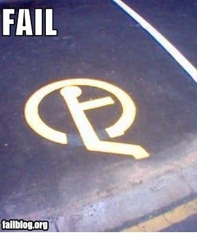 fail-owned-bubble-person-parking-fail
