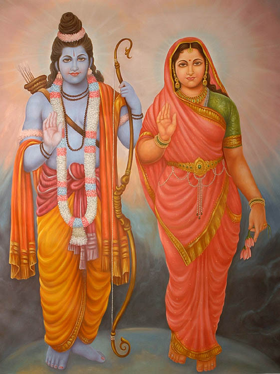 blessing goddess sita and lord rama or42