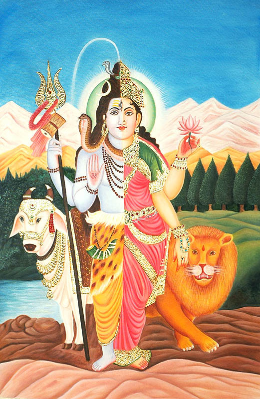 ardhanarishvara shiva shakti or83