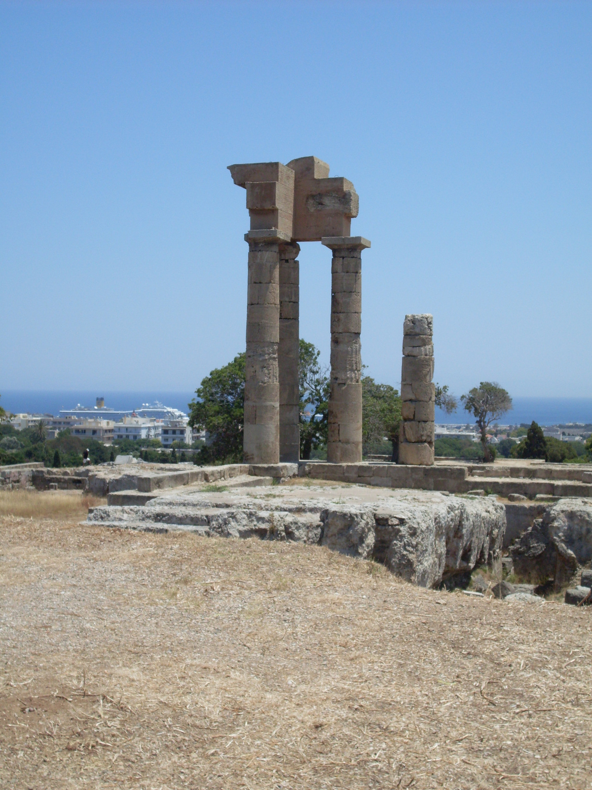 Rodosz város, Akropolisz