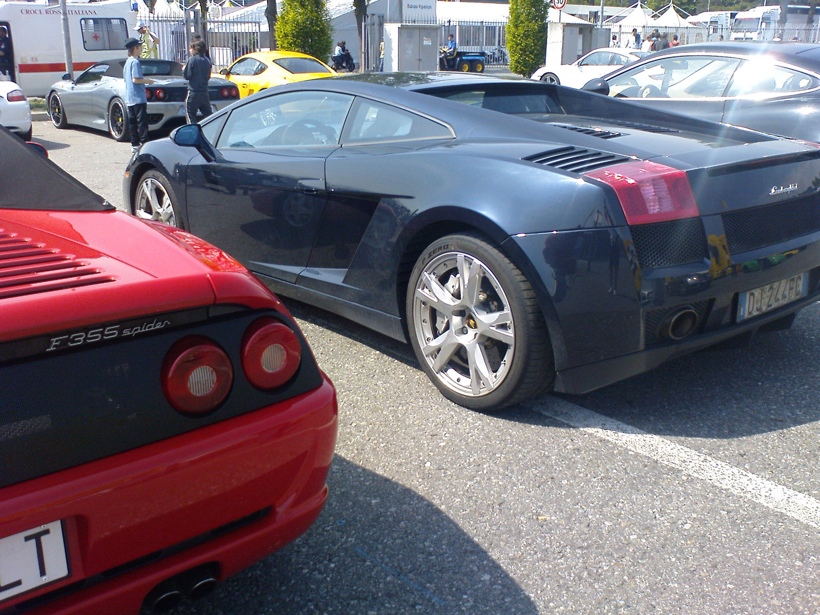 Ferrari 355Spider,Lamborghini Gallardo,Monza