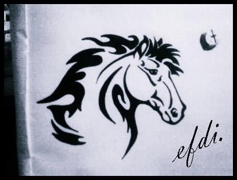 horse tatto