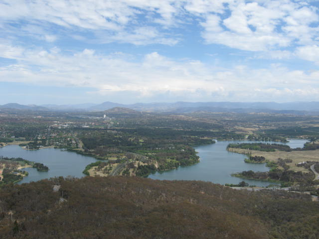 Black mountain tower