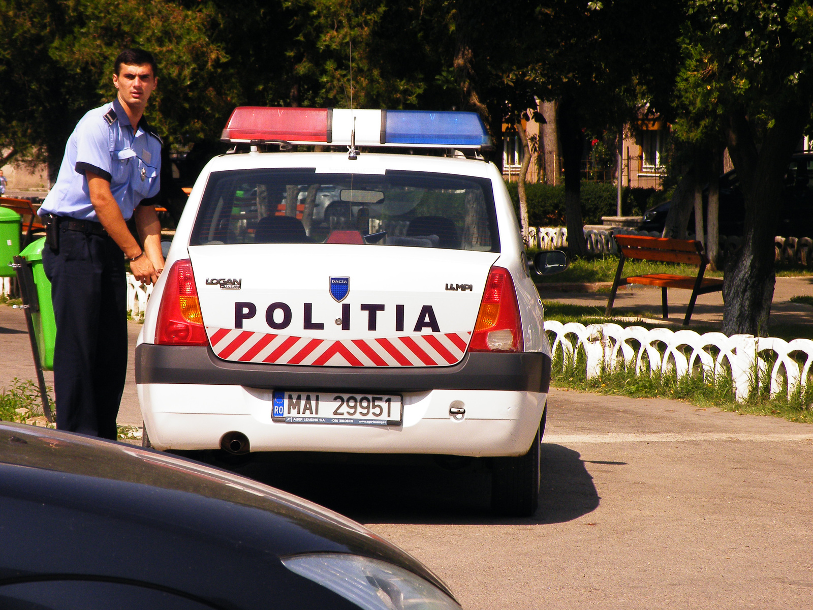 Egy román rendőr bácsi :D