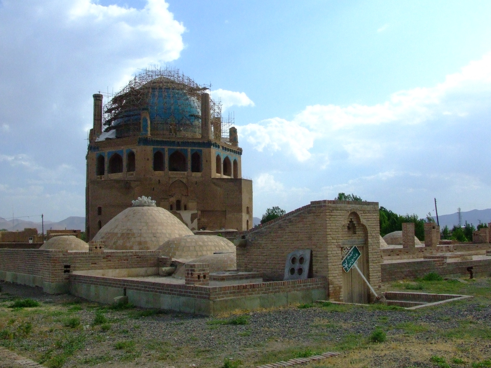 Irán 3720 Oljeytu mauzóleum Soltaniyeh