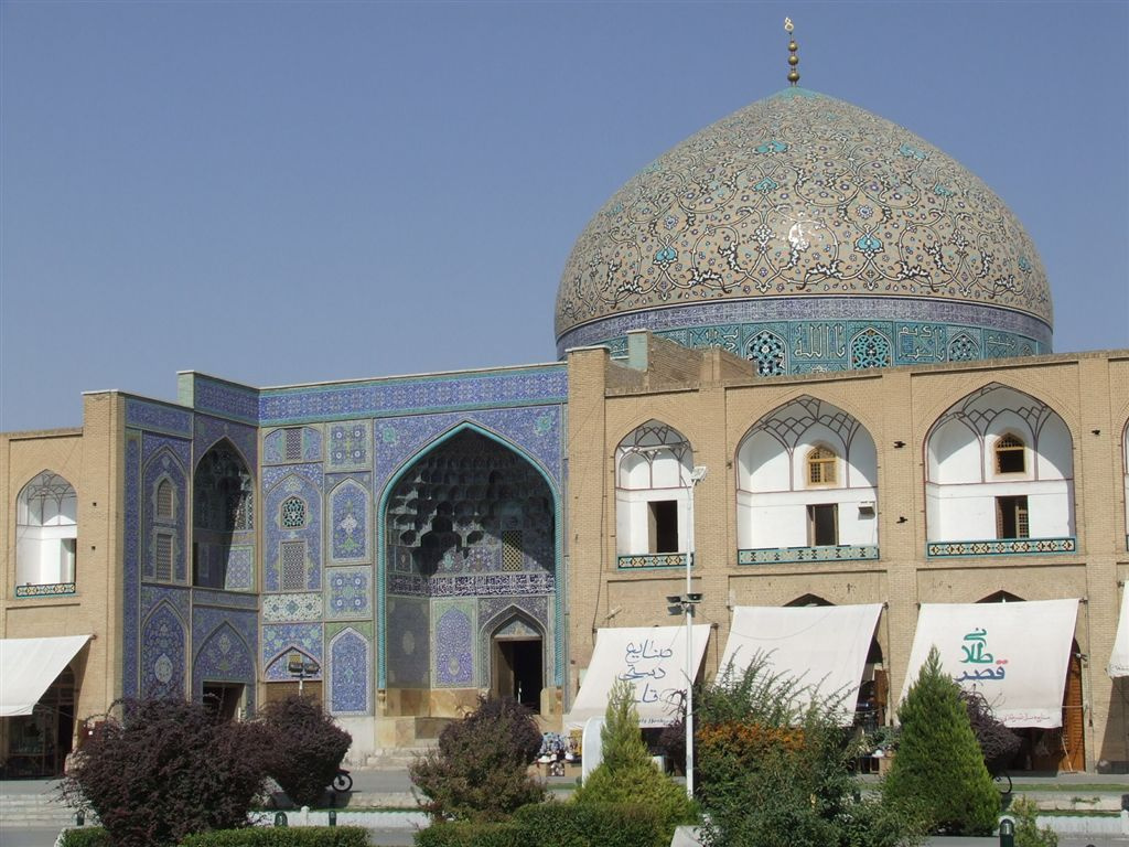 Irán 5459 Sheikh Lotfallah mecset Esfahan