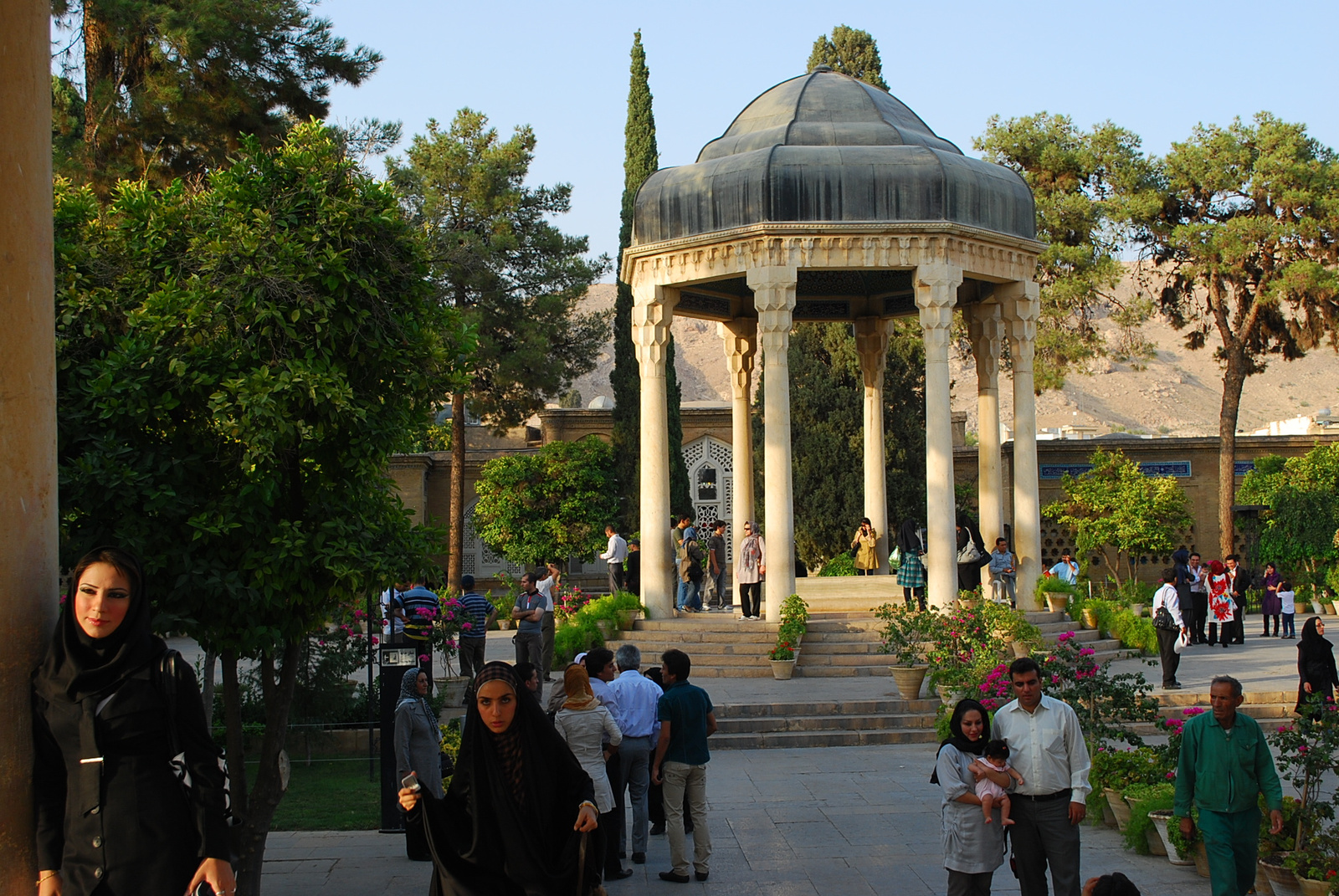 Irán 1969 Hafez nyughelye Shiraz