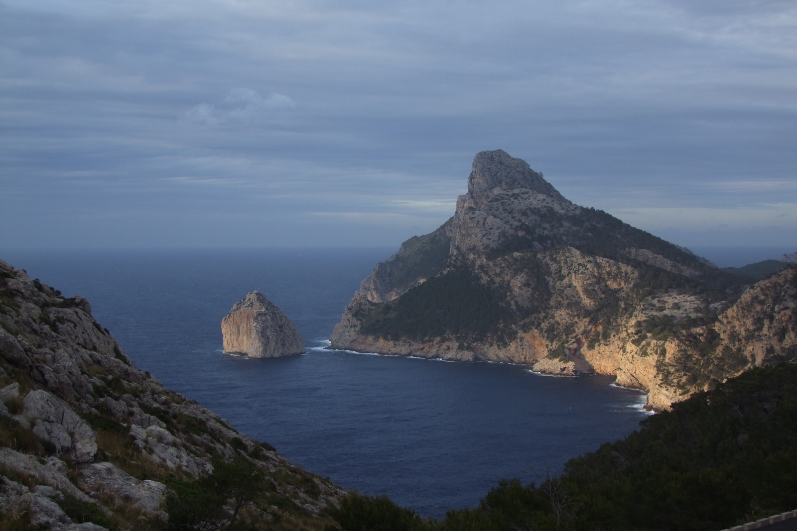 Cap de Formentor naplementekor