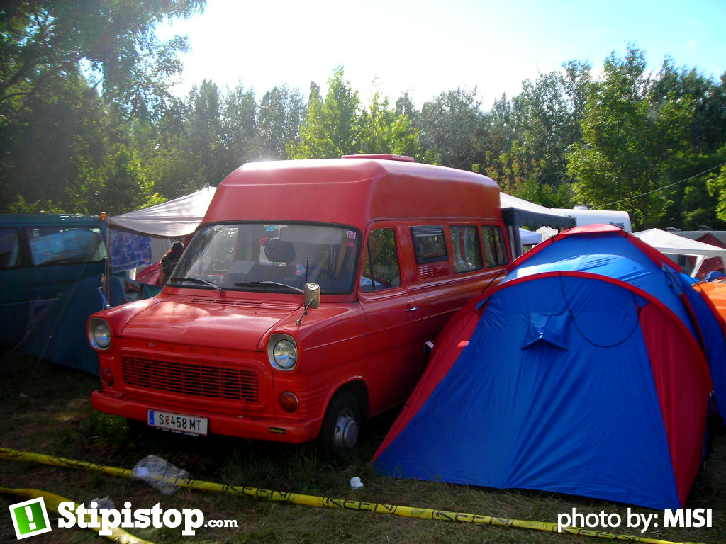 ford transit van sziget