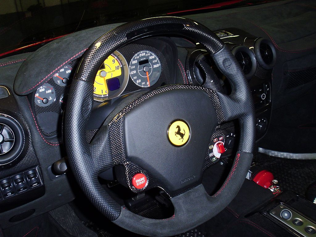 Ferrari 430 Scuderia belső