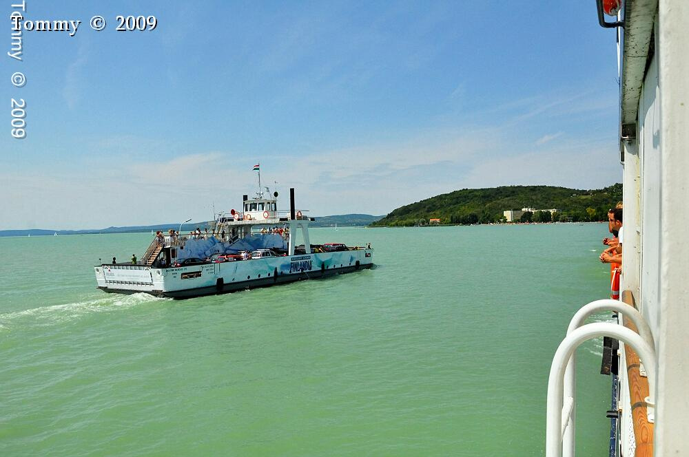Ferry in Balaton