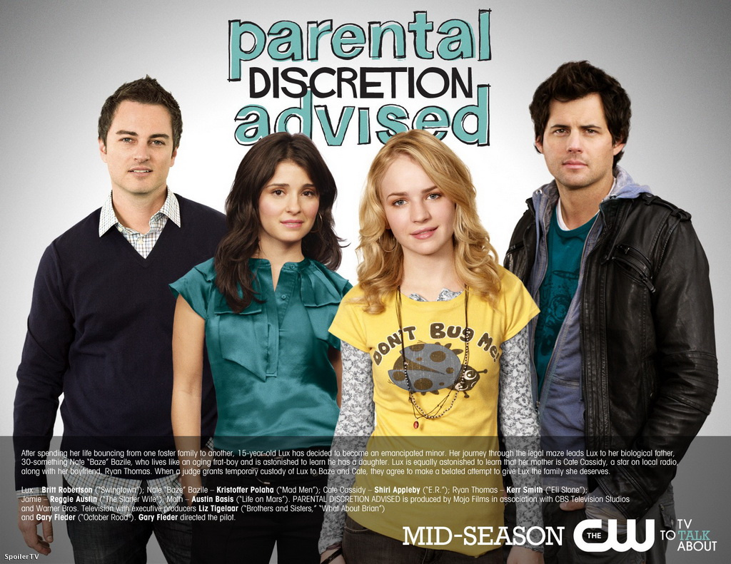 the cw parental discretion advised poster