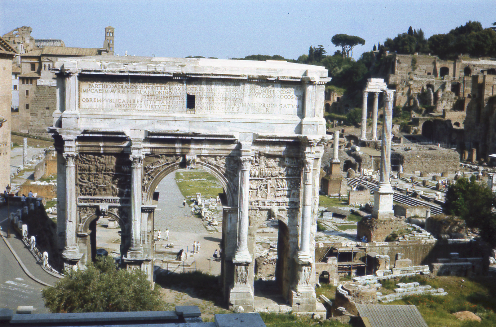 Róma Fórum Romanum