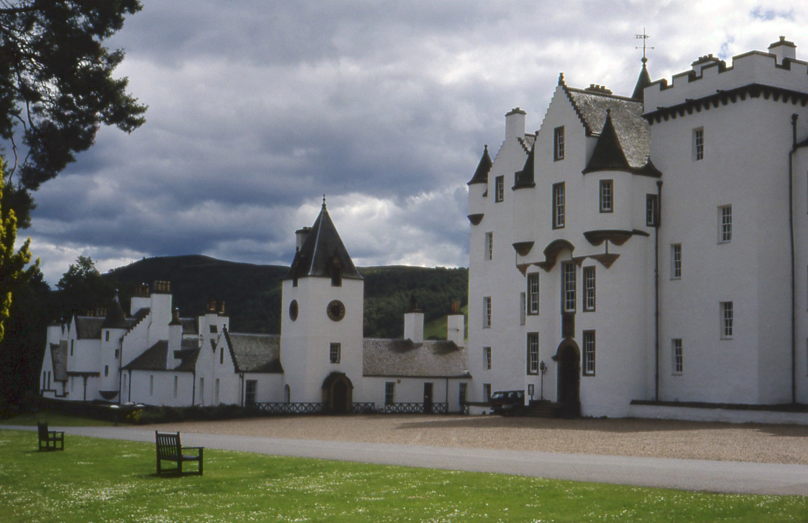 Skócia Blair kastély