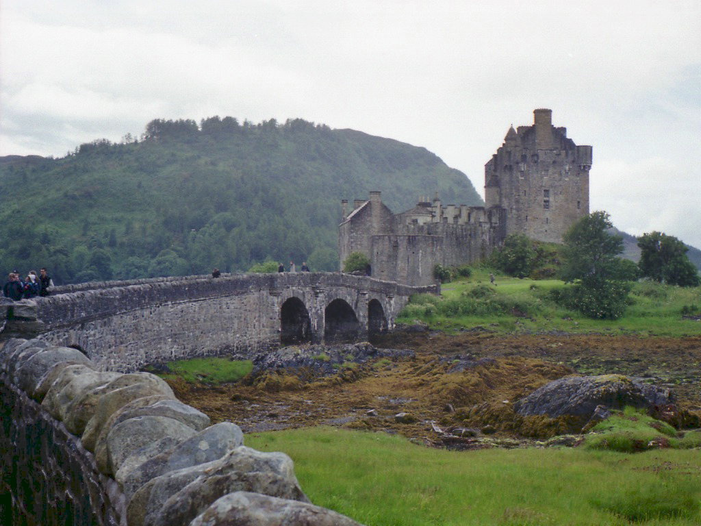 Eilean Donan kastély Skócia