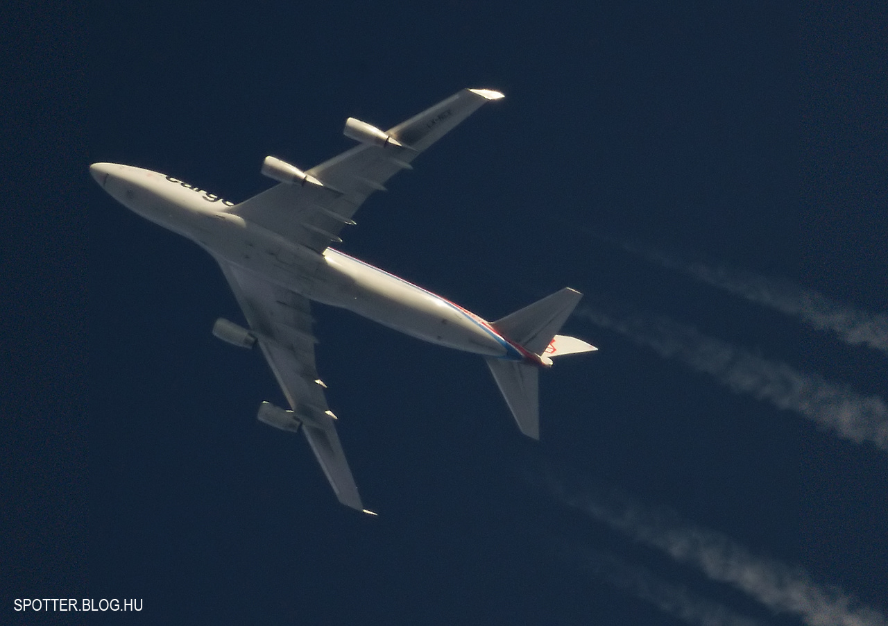 Cargolux B747-400 LXNCV Kecskemet 101030