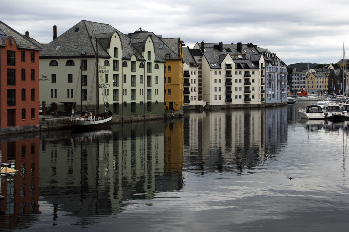 Aalesund, reggel