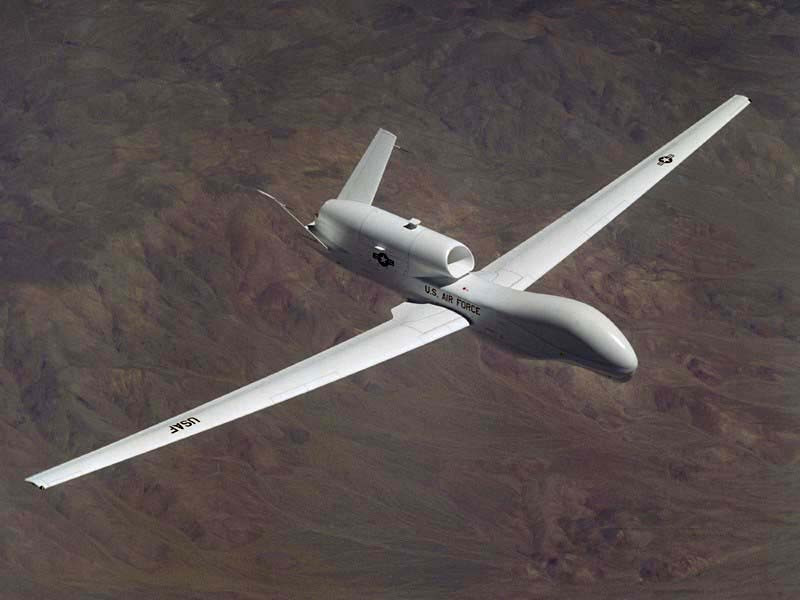 RQ–4 Global Hawk pilóta nélküli felderítő repülőgép