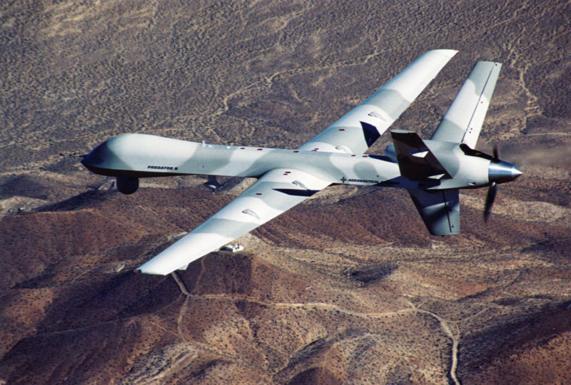 Az MQ–1 Predator továbbfejlesztett változata, az MQ–9 Reaper