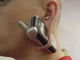 funpicture-mobile phone ear