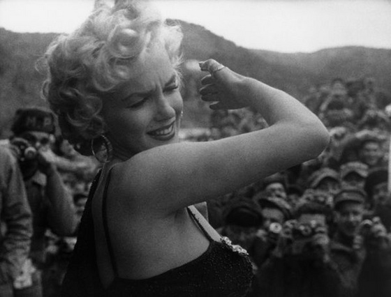 MARILYN MONROE 1950 Korea