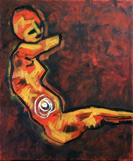 MADONNA 17.akril,olaj,vászon60x50cm,2007