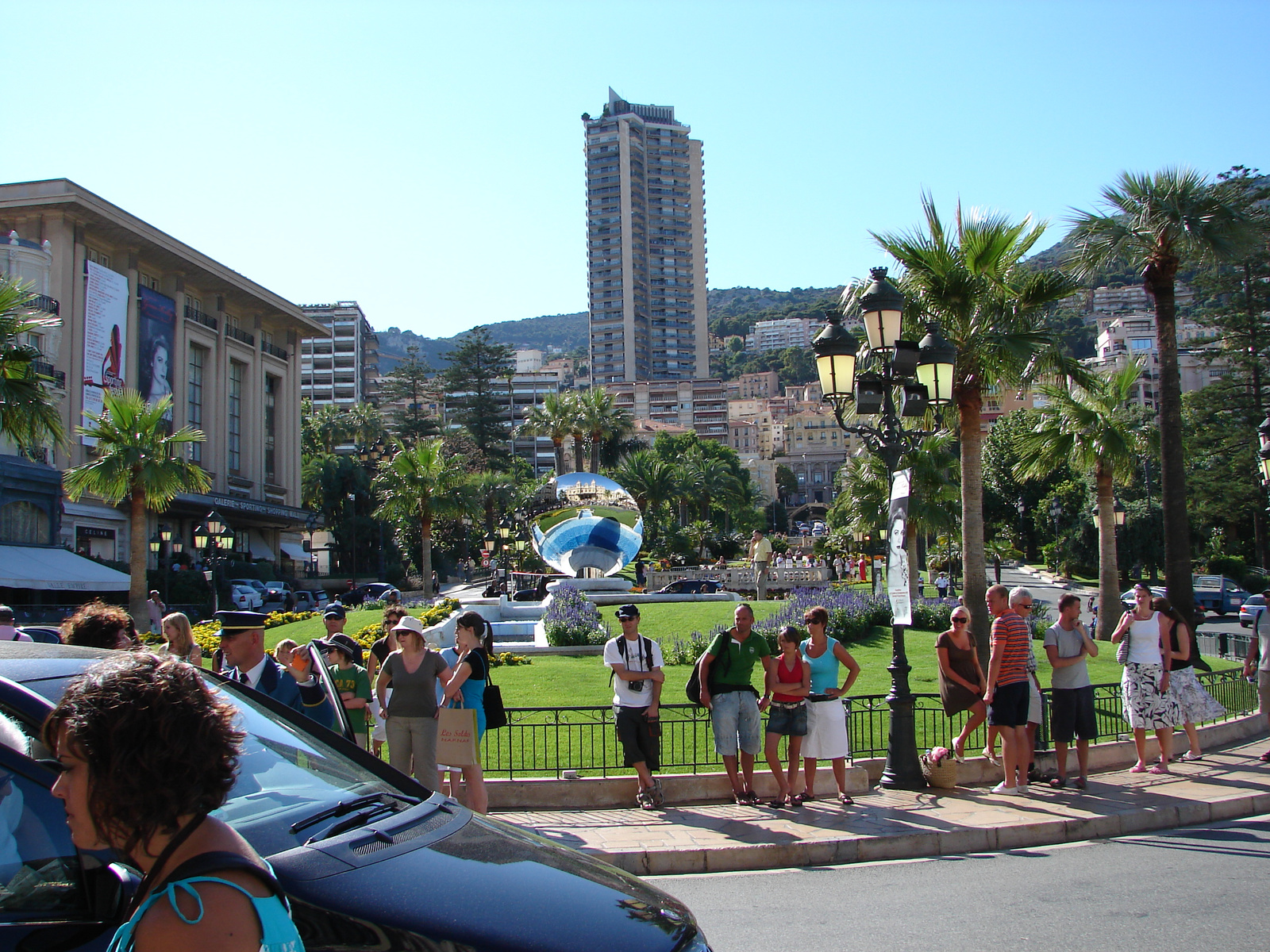 Casino előtti tér Monte Carlóban