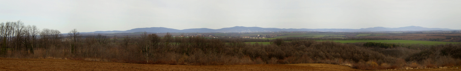 20100227Túrony és Bisse között kilátás a Mecsekre