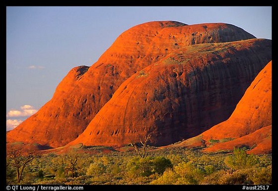 Olgas, sunset.