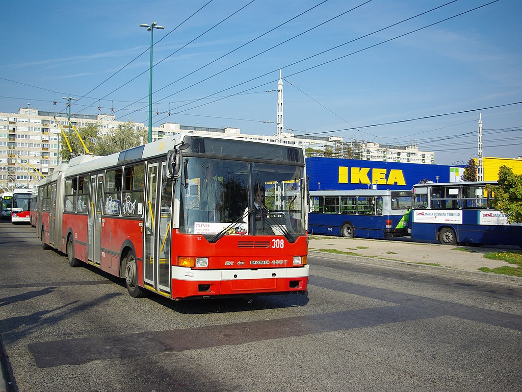 Ikarus 435T az Örs vezér téren 11 2008.10.12