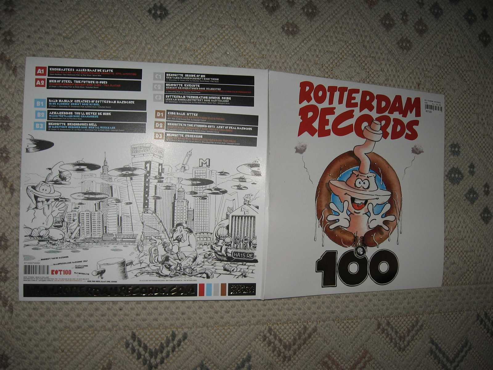 (ROT100) Various Artists - Rotterdam Records 100 (front 01)