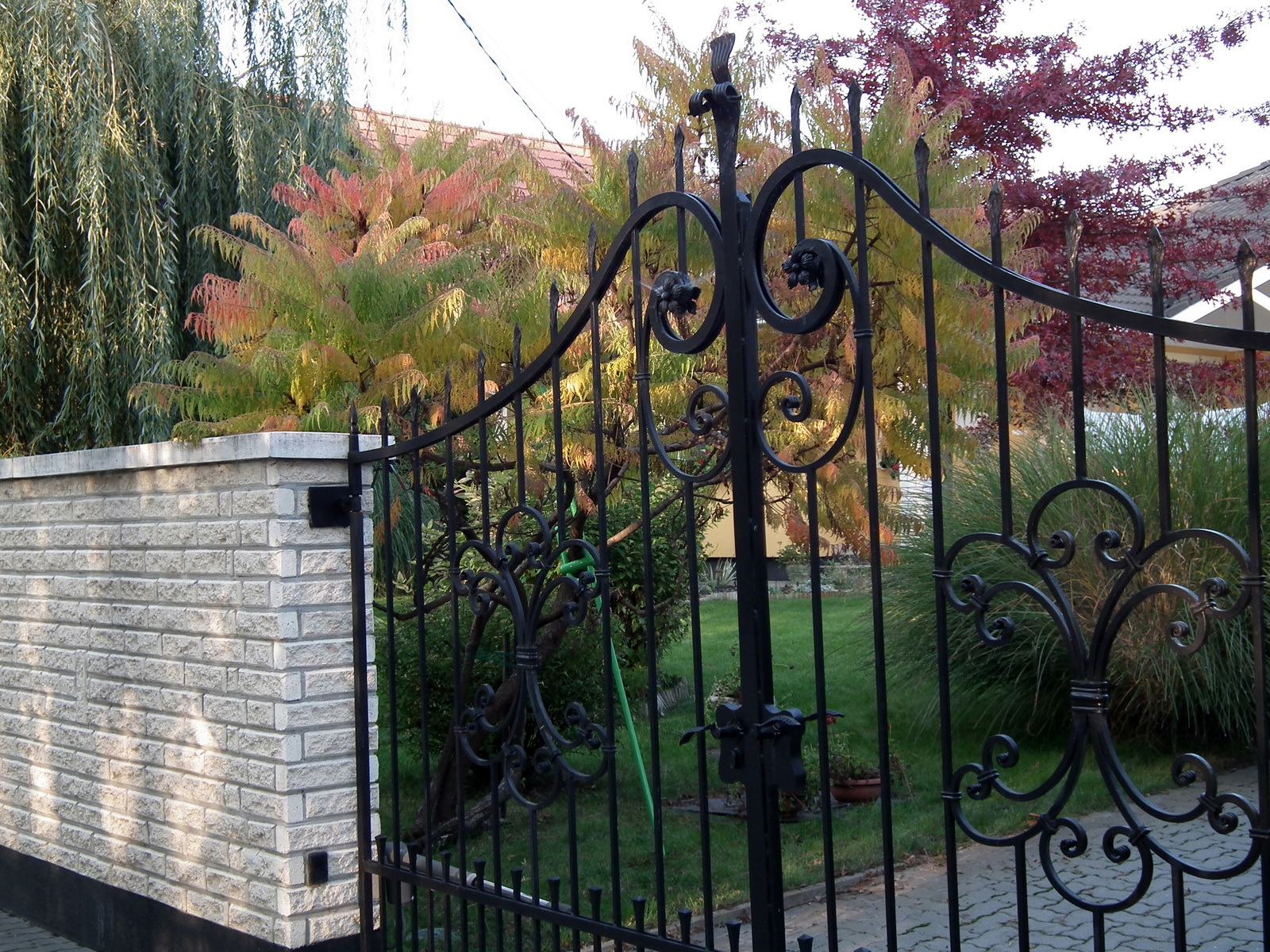 A kapun túl az ősz színei