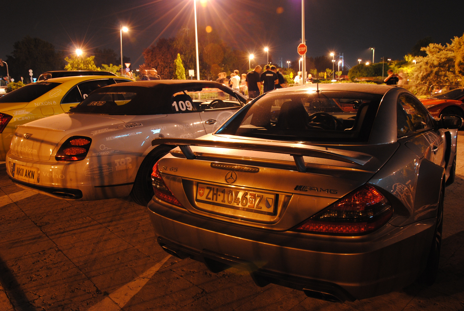 Mercedes-Benz SL65 AMG Black Series & Benley Continental GTC Sup